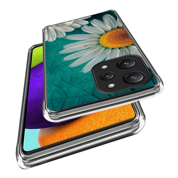 For Xiaomi Redmi 12 5G (Global) / Poco M6 Pro 5G TPU Phone Case Pattern Printing Back Cover