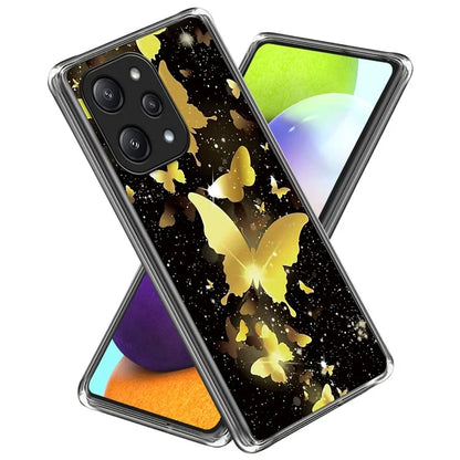 For Xiaomi Redmi 12 5G (Global) / Poco M6 Pro 5G TPU Phone Case Pattern Printing Back Cover