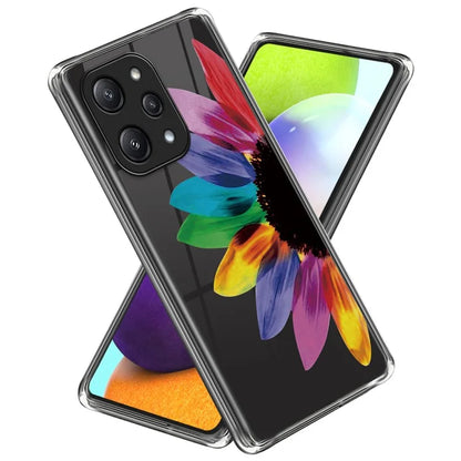 For Xiaomi Redmi 12 5G (Global) / Poco M6 Pro 5G TPU Phone Case Pattern Printing Back Cover