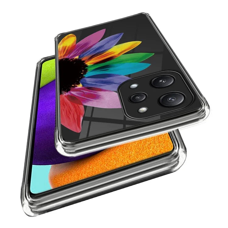 For Xiaomi Redmi 12 5G (Global) / Poco M6 Pro 5G TPU Phone Case Pattern Printing Back Cover