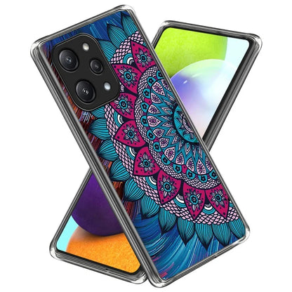 For Xiaomi Redmi 12 5G (Global) / Poco M6 Pro 5G TPU Phone Case Pattern Printing Back Cover