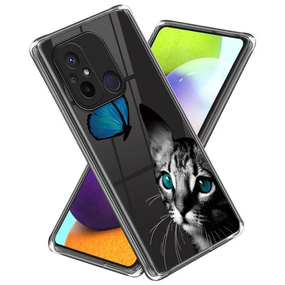For Xiaomi Redmi 12C 4G Phone Case Soft TPU Cover IMD Pattern Printing