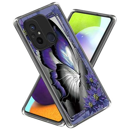 For Xiaomi Redmi 12C 4G Phone Case Soft TPU Cover IMD Pattern Printing