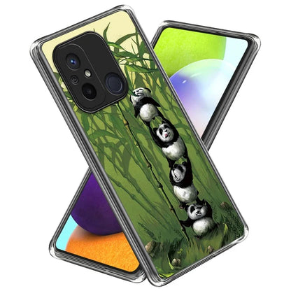 For Xiaomi Redmi 12C 4G Phone Case Soft TPU Cover IMD Pattern Printing