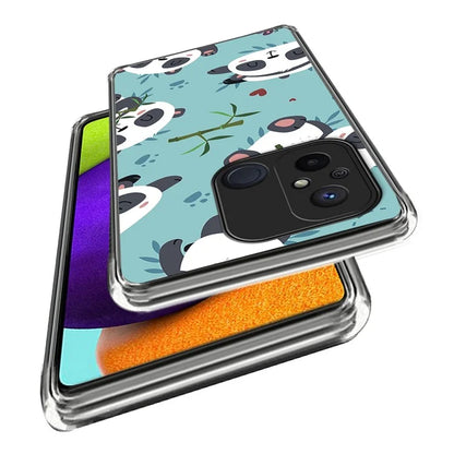 For Xiaomi Redmi 12C 4G Phone Case Soft TPU Cover IMD Pattern Printing