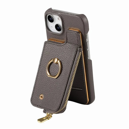 Y3 for iPhone 14 Case with Card Holder RFID Blocking Protective Phone Cover