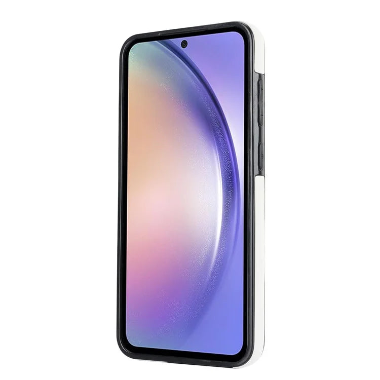 For Samsung Galaxy A54 5G Case Stylish Wave Pattern Ring Hanging Buckle Phone Cover with Kickstand