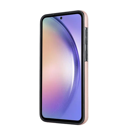 For Samsung Galaxy A54 5G Case Stylish Wave Pattern Ring Hanging Buckle Phone Cover with Kickstand
