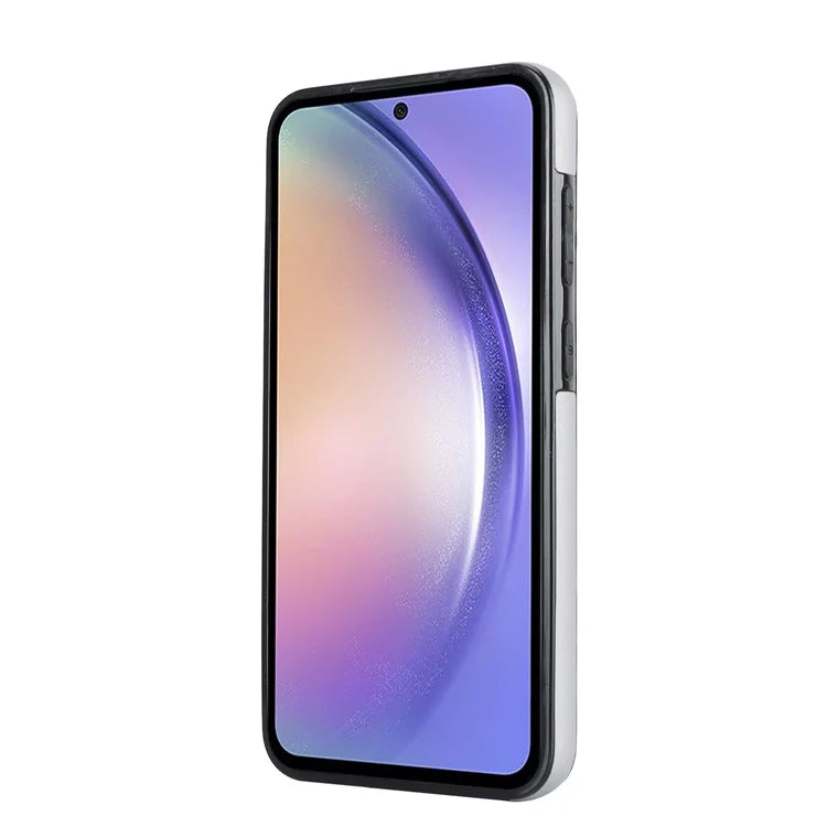 For Samsung Galaxy A54 5G Case Stylish Wave Pattern Ring Hanging Buckle Phone Cover with Kickstand