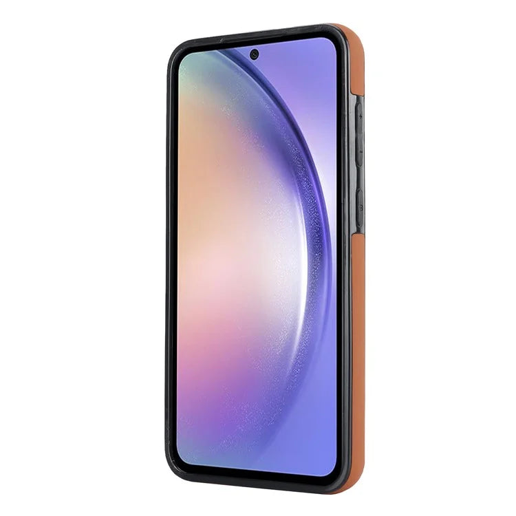 For Samsung Galaxy A54 5G Case Stylish Wave Pattern Ring Hanging Buckle Phone Cover with Kickstand