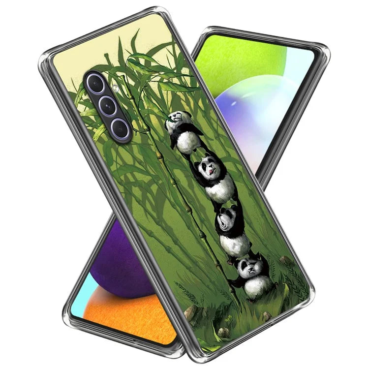 For Samsung Galaxy A54 5G Phone Cover Pattern Printed IMD Soft TPU Case