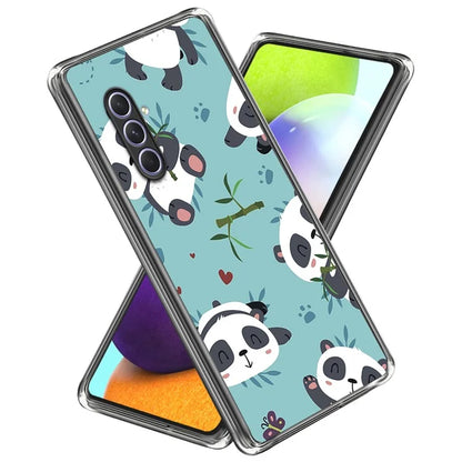 For Samsung Galaxy A54 5G Phone Cover Pattern Printed IMD Soft TPU Case