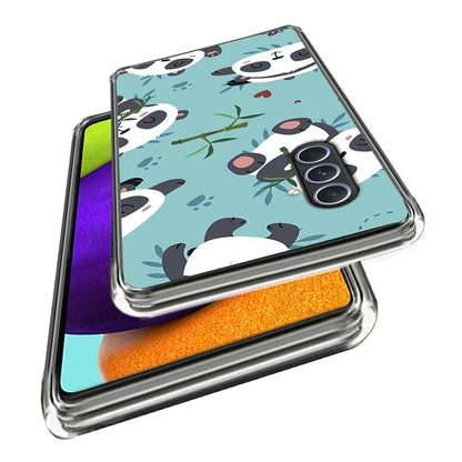 For Samsung Galaxy A54 5G Phone Cover Pattern Printed IMD Soft TPU Case