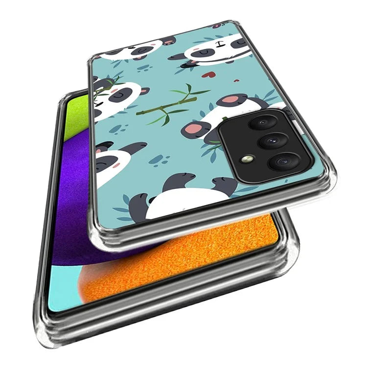 TPU Case for Samsung Galaxy A35 5G Phone Back Cover Pattern Printing