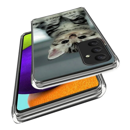 TPU Case for Samsung Galaxy A35 5G Phone Back Cover Pattern Printing