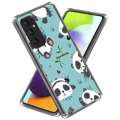 For Samsung Galaxy A55 5G Pattern Print TPU Case Mobile Phone Cover