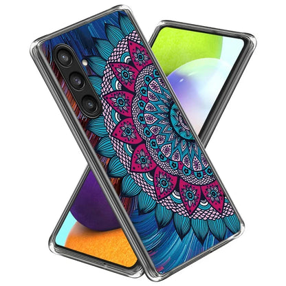 For Samsung Galaxy S23 FE Phone Case Protective Cover IMD Pattern Printing