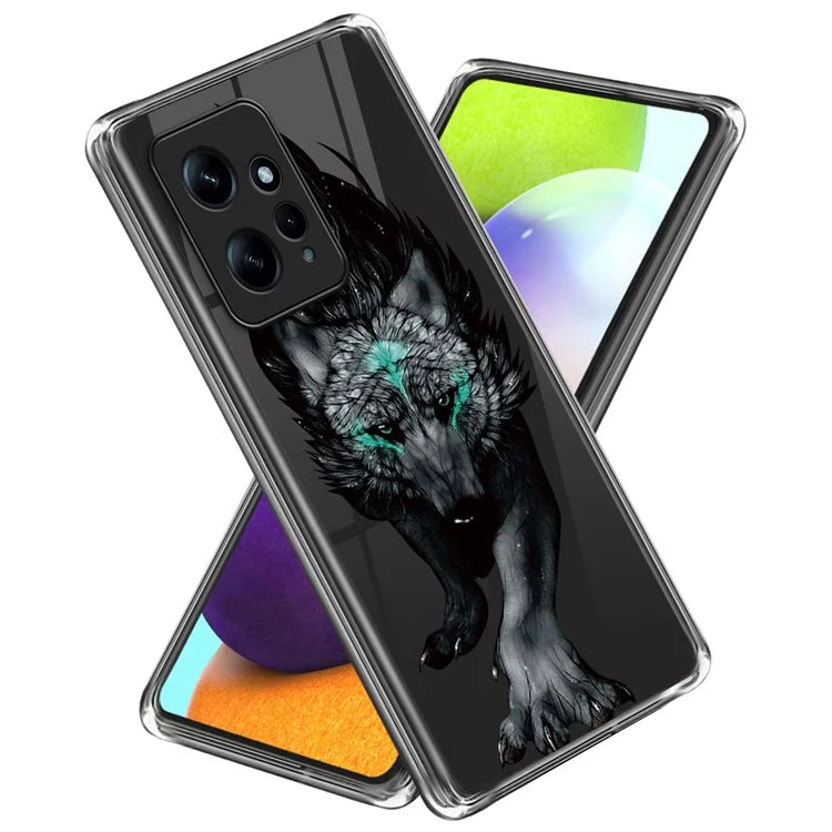 For Xiaomi Redmi Note 12 4G Phone Cover TPU Case Scratch-Proof