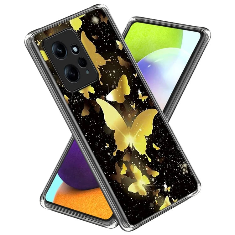 For Xiaomi Redmi Note 12 4G Phone Cover TPU Case Scratch-Proof