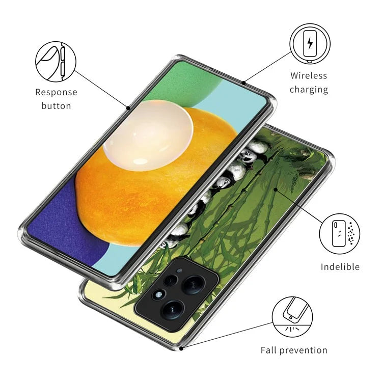 For Xiaomi Redmi Note 12 4G Phone Cover TPU Case Scratch-Proof