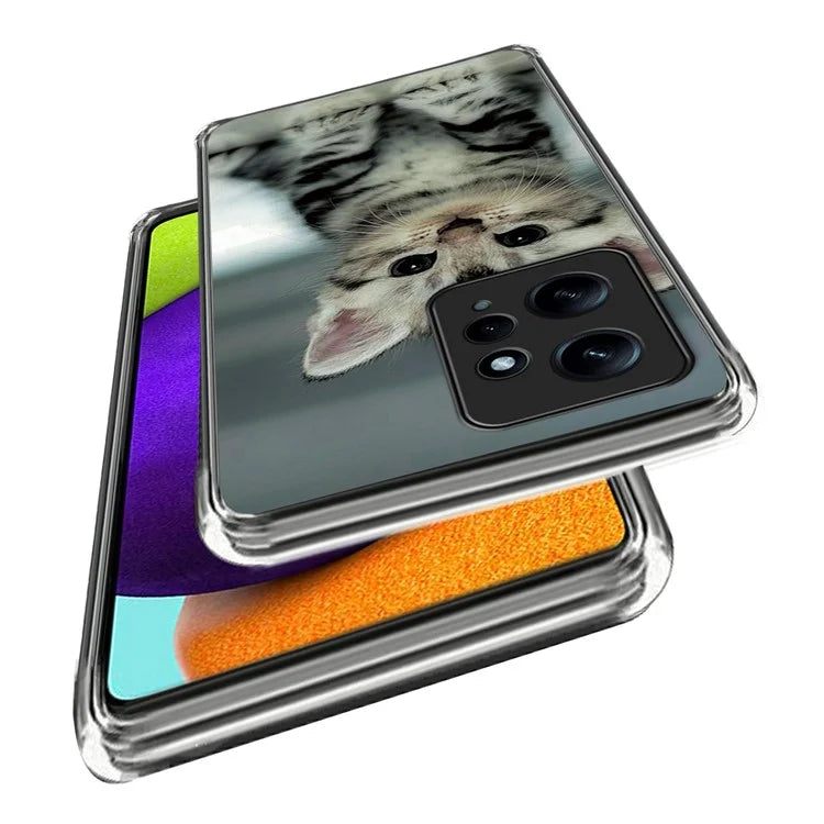 For Xiaomi Redmi Note 12 4G Phone Cover TPU Case Scratch-Proof