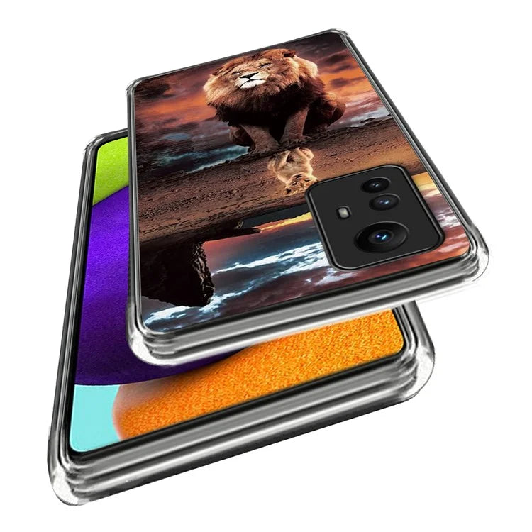 For Xiaomi Redmi Note 12S 4G TPU Case Phone Cover with IMD Pattern Printing