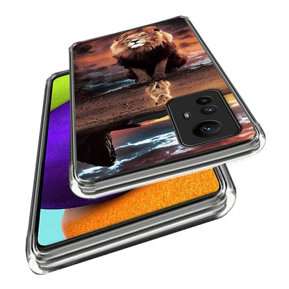 For Xiaomi Redmi Note 12S 4G TPU Case Phone Cover with IMD Pattern Printing