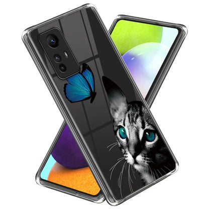 For Xiaomi Redmi Note 12S 4G TPU Case Phone Cover with IMD Pattern Printing