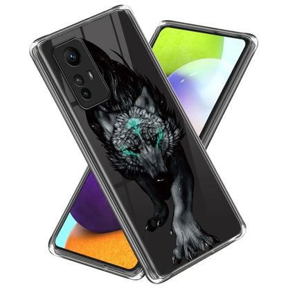 For Xiaomi Redmi Note 12S 4G TPU Case Phone Cover with IMD Pattern Printing