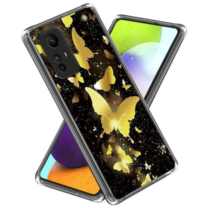 For Xiaomi Redmi Note 12S 4G TPU Case Phone Cover with IMD Pattern Printing