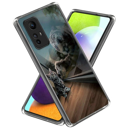 For Xiaomi Redmi Note 12S 4G TPU Case Phone Cover with IMD Pattern Printing