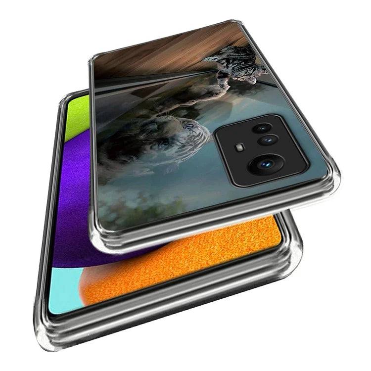 For Xiaomi Redmi Note 12S 4G TPU Case Phone Cover with IMD Pattern Printing