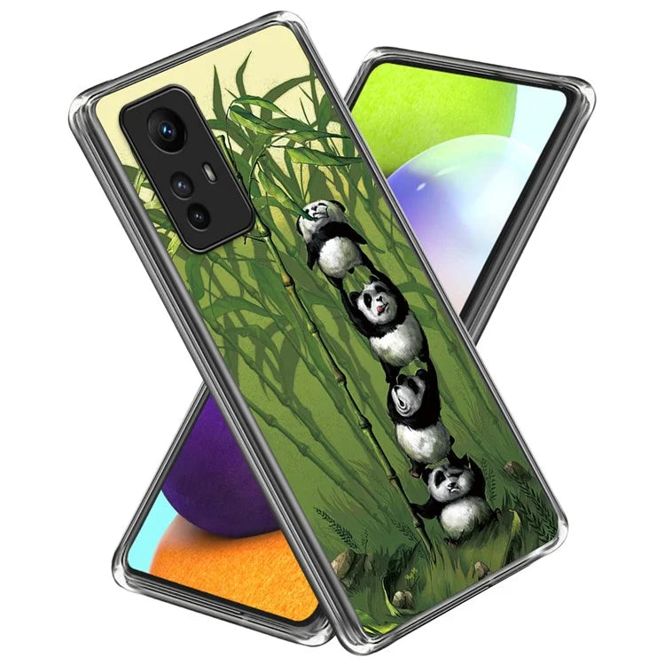 For Xiaomi Redmi Note 12S 4G TPU Case Phone Cover with IMD Pattern Printing