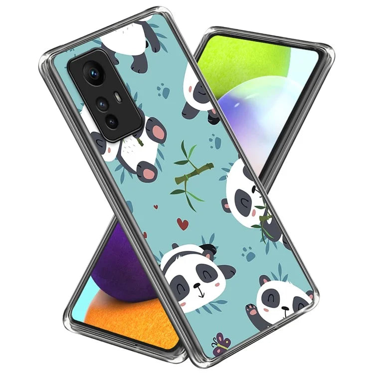 For Xiaomi Redmi Note 12S 4G TPU Case Phone Cover with IMD Pattern Printing