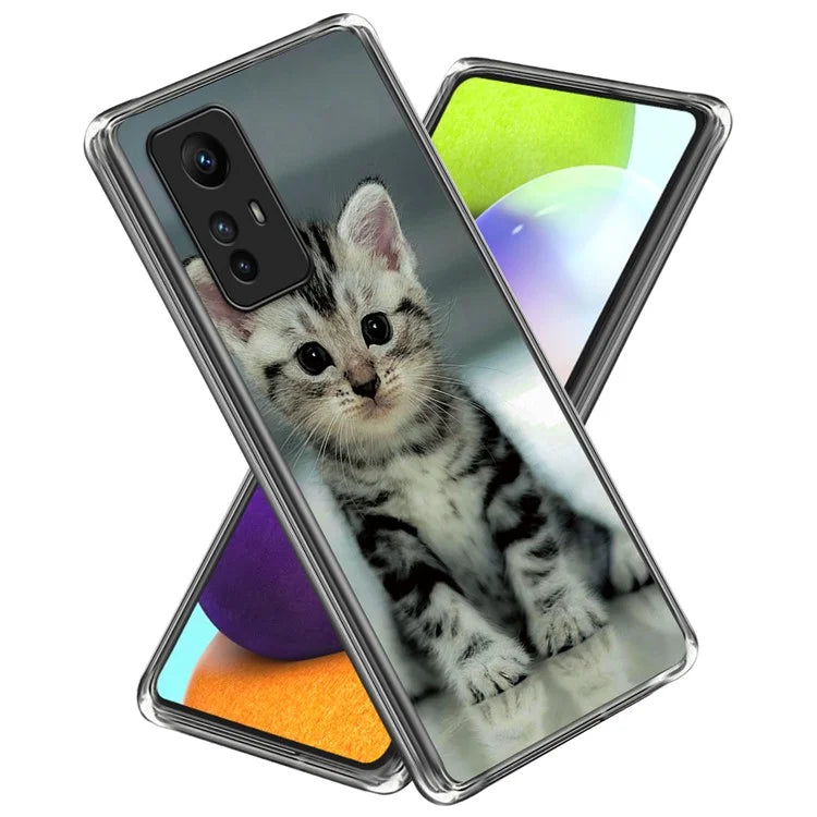 For Xiaomi Redmi Note 12S 4G TPU Case Phone Cover with IMD Pattern Printing