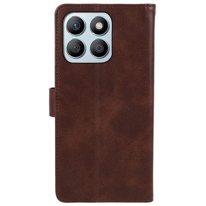 For Honor X8b 4G Case Magnetic Clasp PU Leather Wallet Stand Cell Phone Shell