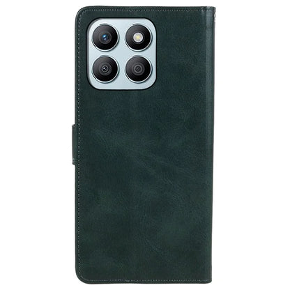 For Honor X8b 4G Case Magnetic Clasp PU Leather Wallet Stand Cell Phone Shell