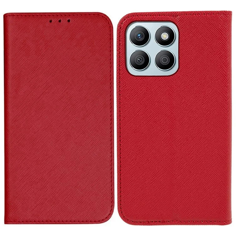 For Honor X8b 4G Cell Phone Case Magnetic Auto Closing Shockproof Leather Wallet Cover