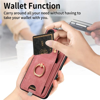 For Samsung Galaxy S24 Cell Phone Case Scratch-resistant Cover with Ring Kickstand