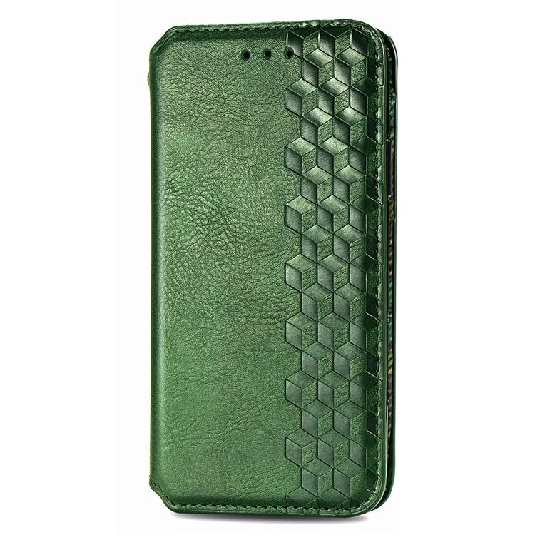 For Xiaomi 14 Pro Case Leather Stand Phone Cover with Rhombus Pattern