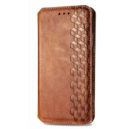 For Xiaomi 14 Pro Case Leather Stand Phone Cover with Rhombus Pattern