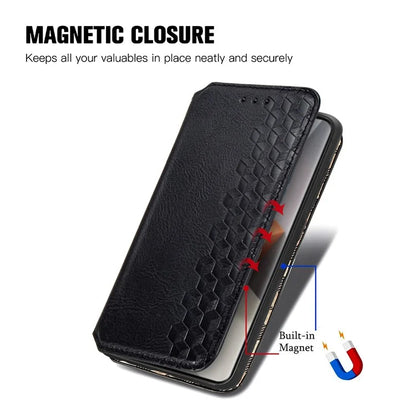 For Xiaomi Redmi Note 13 Pro+ 5G Cover Rhombus Imprinted Leather Phone Case