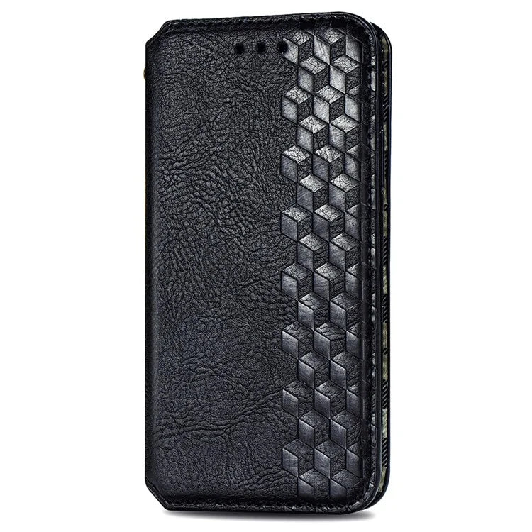 For Xiaomi Redmi Note 13 Pro+ 5G Cover Rhombus Imprinted Leather Phone Case