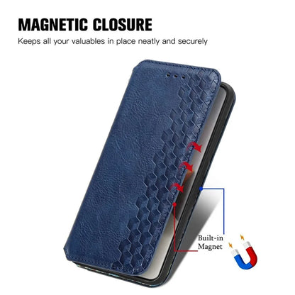 For Xiaomi Redmi Note 13 Pro+ 5G Cover Rhombus Imprinted Leather Phone Case