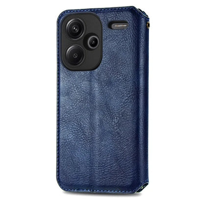 For Xiaomi Redmi Note 13 Pro+ 5G Cover Rhombus Imprinted Leather Phone Case