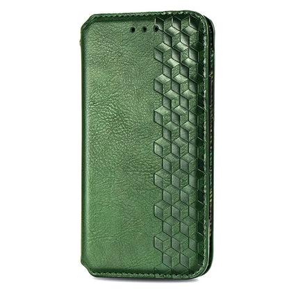 For Xiaomi Redmi Note 13 Pro+ 5G Cover Rhombus Imprinted Leather Phone Case