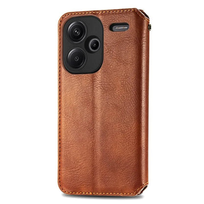 For Xiaomi Redmi Note 13 Pro+ 5G Cover Rhombus Imprinted Leather Phone Case