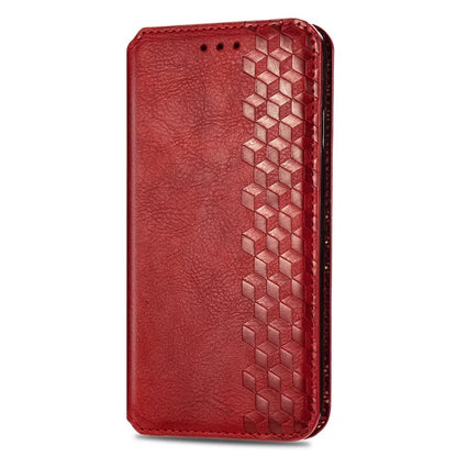 For Xiaomi Redmi Note 13 Pro+ 5G Cover Rhombus Imprinted Leather Phone Case