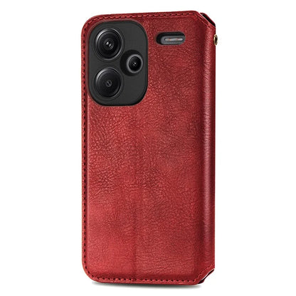For Xiaomi Redmi Note 13 Pro+ 5G Cover Rhombus Imprinted Leather Phone Case