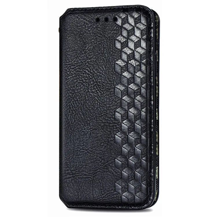 For Xiaomi Redmi 13C 4G / Poco C65 4G Case Drop-proof Rhombus Pattern Wallet Phone Cover